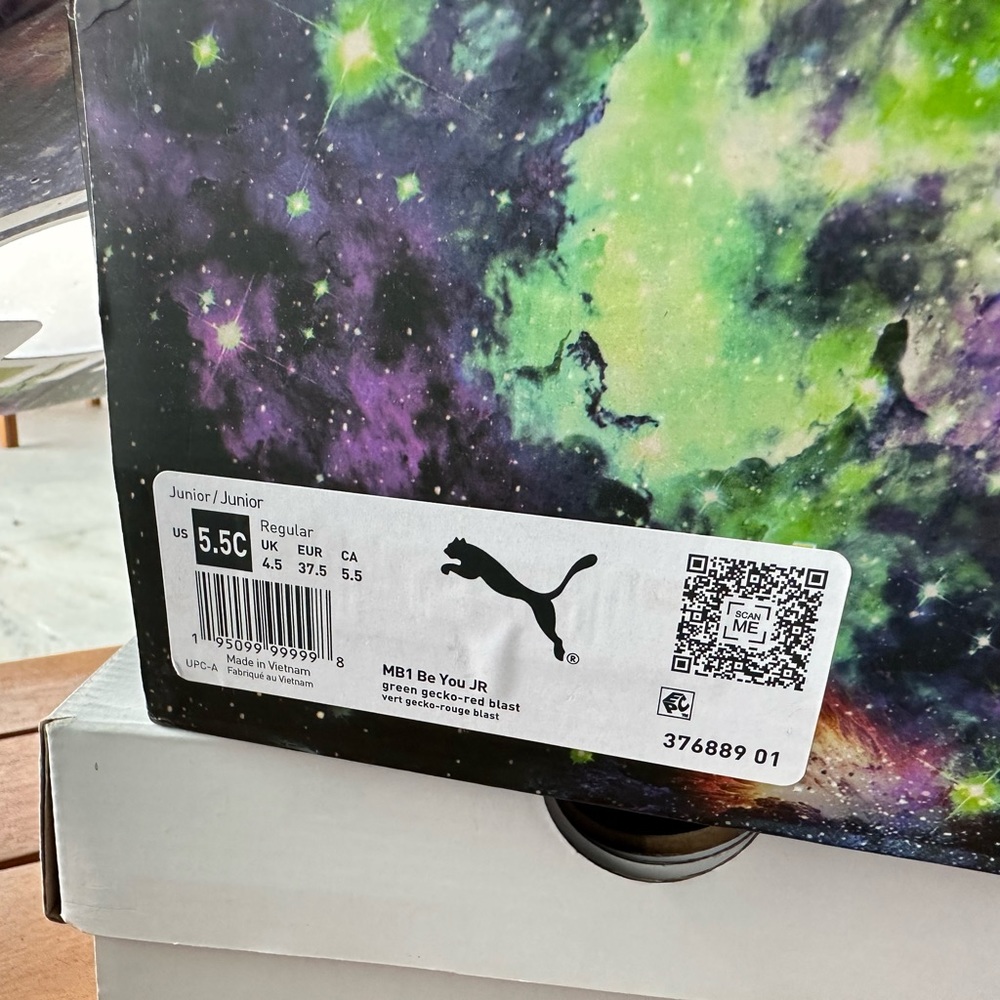 Puma- LaMelo Ball MB1 Brand New, Sz 5.5C